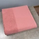Банное полотенце Вафельний Бордюр GM Textile 70х140см 500г/м2 (Пудра) - изображение 1