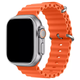 Ремінець для Apple Watch 49/45/44/42 mm Ocean Band orange - зображення 1