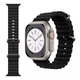 Ремешок для Apple Watch 49/45/44/42 mm Ocean Band black - изображение 5