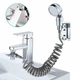 Душевая насадка на кран Mix Shower Mini с гибким шлангом душевой комплект с аэратором адаптером набор быстрого подключения душа - изображение 1
