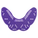 Капа перфорована (Perforated mouthguar) одностороння у футлярі (термопластик, р-р капи 8х5,5см, фіолетовий) (BO-7419_Фіолетовий) - изображение 2