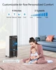 Портативный увлажняющий кондиционер (климатизатор) 3в1 icyAir WAC-703D Black с дистанционным управлением - изображение 5