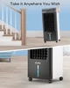 Портативный увлажняющий кондиционер (климатизатор) 3в1 icyAir WAC-703D Black с дистанционным управлением - изображение 8