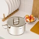 Каструля з кришкою Fissman Adelie 2,5 л 5225 - изображение 5