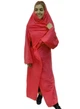 Плед согревающий из флиса с рукавами Snuggie ( Снагги) красный - изображение 1