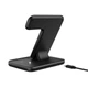 Беспроводная зарядка 3 в 1 Fast Charge Zhongtian Black - изображение 6