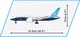 Klocki konstrukcyjne Cobi Boeing 787 Dreamliner 836 szt. (5902251266035) - obraz 7