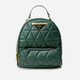 Plecak damski Monnari Backpacks Quilted Women's Backpack Zielony (5904528537466) - obraz 1