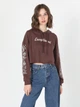 Худи женское Colin's CL1060207BRW L Brown (8683197334978) - изображение 3