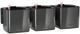 Набор умных вазонов Lechuza Green Wall Home Kit Glossy Антрацитовый блестящий (13524) - изображение 1