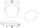 Потолочный светильник TRIO UMBERTO 12W 1160lm 3000K (680310132) - изображение 4