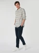 Рубашка мужская Colin's CL1063186OFW M Off White (8683197580504) - изображение 3