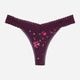 Трусики-стринги женские Savage X Fenty 2rh09500005 XS Фиолетовые (SHEK2000000838984) - изображение 5