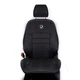 Комплект модельных чехлов AMI.AUTO из автоткани черные на Шкода Фабия 2 (Skoda Fabia) 2007-2014 седан - изображение 4