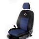 Комплект модельных чехлов AMI.AUTO из автоткани черно-синие на Смарт Фо Ту (Smart For Two) 1998-2007 мини машина - изображение 1
