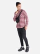 Рубашка хлопковая мужская Colin's CL1064677BRD S Bordeaux (8683197892492) - изображение 3