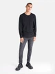 Лонгслив мужской Colin's CL1065872BLK S Black (8683197800695) - изображение 3