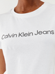 Футболка жіноча Calvin Klein Jeans J20J220253-YAF M Біла (8719856759599) - зображення 5