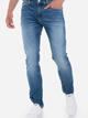 Jeansy slim fit męskie Calvin Klein Jeans J30J323686-1BJ W33L32 Niebieskie (8720107889835) - obraz 1