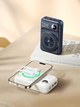 Портативний магнітний повербанк із вбудованими кабелями, Remax RPP-519, Power Bank MagSafe, 20000mAh, (blue) - зображення 5