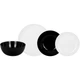 Сервиз столовый Luminarc Diwali BLACK WHITE 19 предметов - изображение 1