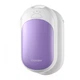 Грелка для рук 2 в 1 на 5000 mAh Ocoopa Heater UT3 Lite фиолетово-белый - изображение 1
