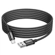 Кабель 3 метра усиленный Hoco x91 Micro USB Radiance charging data cable 3m - изображение 3