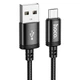 Кабель 3 метра усиленный Hoco x91 Micro USB Radiance charging data cable 3m - изображение 2