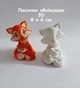 3D фігурка для розмальовки PandClub Лисички обнімашки 3D7 - зображення 2