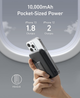 Магнитная батарея с подставкой Anker 633 Magnetic Magsafe Powerbank 10 000mAh 20W USB C Power Delivery iPhone 17/17 Pro/17 Pro Max, iPhone 16/15/14/13/12 Series - Black (A1641) - изображение 4