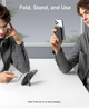 Магнитная батарея с подставкой Anker 633 Magnetic Magsafe Powerbank 10 000mAh 20W USB C Power Delivery iPhone 17/17 Pro/17 Pro Max, iPhone 16/15/14/13/12 Series - Black (A1641) - изображение 5