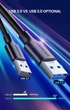 Кабель швидкісний 5 Гбіт/с USB на Type-C UGREEN Cable Nickel Plating (USB3.0, 5Gbps, 2,4А, 2m). Black - зображення 6