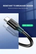 Кабель швидкісний 5 Гбіт/с USB на Type-C UGREEN Cable Nickel Plating (USB3.0, 5Gbps, 2,4А, 2m). Black - зображення 7