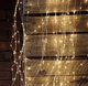 Светодиодная гирлянда Конский хвост 2 м 400 LED 200V Теплый белый Новогодняя гирлянда 10 нитей - изображение 4