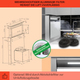 Вытяжка Klarstein Royal Flush Eco 60 см, 576 м³/ч - изображение 5