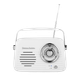 Кухонне радіо Vintage Cuisine ретро з Bluetooth та акумулятором Біле - изображение 1