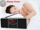 Портативний радіоприймач з акумулятором Lefon FM цифровий LED дисплей MP3-плеєр USB Red - зображення 12