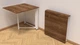 Стіл-книжка трансформер Оріон 1 Ferrum-decor 750x810x730 Білий метал ДСП Дуб Таверна 16 мм (ORI113) - зображення 6