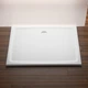 Піддон для душової кабіни RAVAK Gigant Pro Flat 90x120x3см прямокутний композитний без сифону білий XA03G711010 - зображення 3