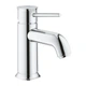 Cмеситель для умывальника однорычажный GROHE BauClassic 23162000 хром латунь CV032458 - изображение 1