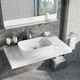 Умивальник накладний RAVAK CERAMIC 550x370x120мм прямокутний білий XJX01155002 - зображення 4