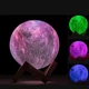 Універсальний багатокольоровий настільний світильник із пультом Magic 3D COLOR Moon Light - зображення 4
