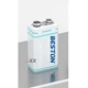 Акумулятор Крона 9V 6F22 (Батарейка Крона) із зарядкою від TYPE-C Beston 1000mAh - зображення 9