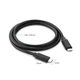 Кабель UGREEN US286 USB 2.0 Type C to Type C Cable Nickel Plating 1.5m (Black) (UGR-50998) - зображення 3
