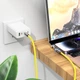 Кабель Hoco U118 Type-C to Lightning 1.2m желтый - изображение 2
