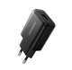 Зарядний пристрій UGREEN CD122 QC3.0 USB Fast Charger EU (Black) (UGR-70273) - зображення 1