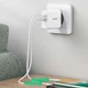 Зарядний пристрій UGREEN CD170 38W USB-C Wall Charger EU (White) (UGR-60468) - зображення 5