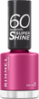 Lakier do paznokci Rimmel 60 Seconds 321 Pink Fields 8 ml (3616304789939) - obraz 1