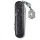 Швейцарский нож Victorinox CLASSIC SD Brilliant Carbon 58мм/5 функций, черные карбоновые накладки - изображение 3