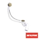 Сифон для ванни автомат(обв'язка автомат) 1 1/2" х 40 McAlpine HC31Gold Золото - зображення 2